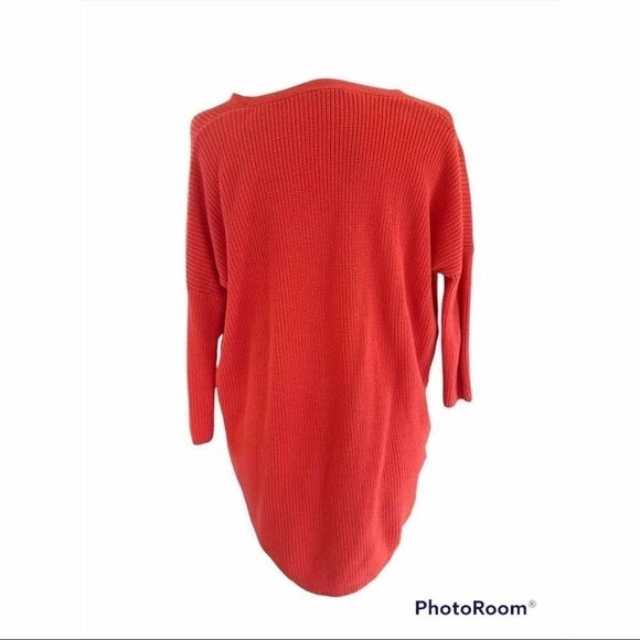 Express high- low oversized knit sweater size XS - Picture 2 of 6